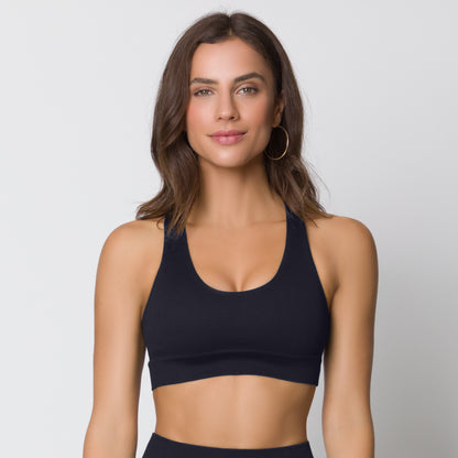 TOP CANELADO SEM COSTURA